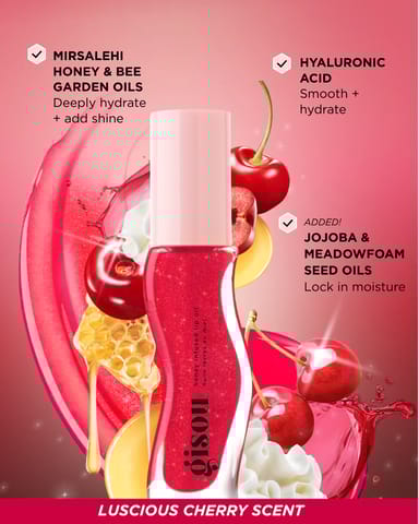 Gisou Lip Moisturizing Oil - Cherry