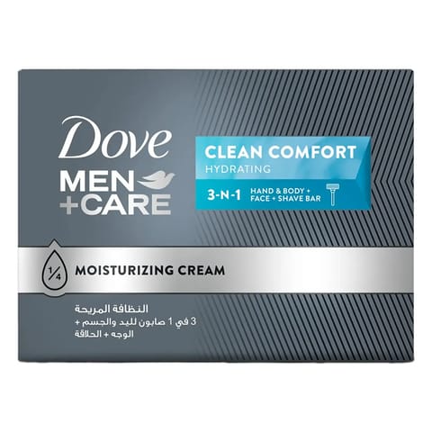 Dove M+C 3 In 1 Clean Comfort Bars 100Gm