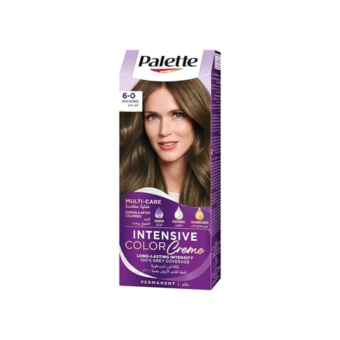 Palette Intensive Color Creme Hair Color 6-0 Dark Blonde