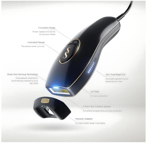 SmoothSkin Pure Fit IPL Hair Removal Device with Laser