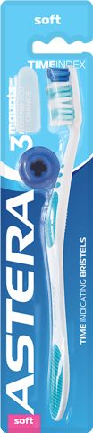 Astera Toothbrush Astera  Time Index Soft  Bristles