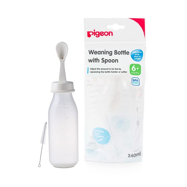 Pigeon Weaning bottle W/L Spoo