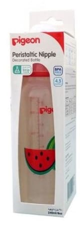 Pigeon Decorated Bottel 240Ml