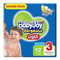 بيبي جوي كلوت مضغوطة مقاس 3 12حبة