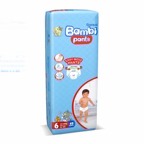 Bambi Pants Size 6 40Pc