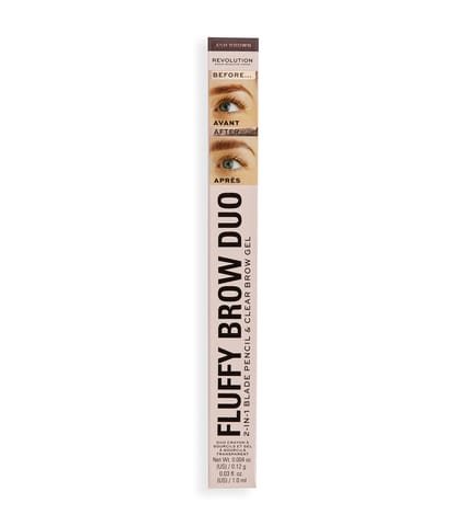 MR Fluffy Brow Filter Duo Dark Brown