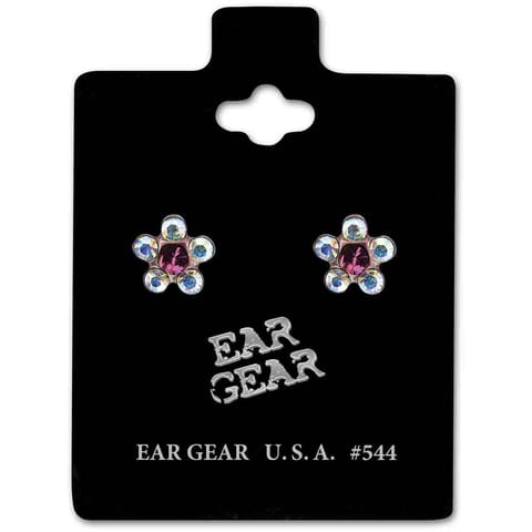 Ear Gear Silver 544 Daisy Rose