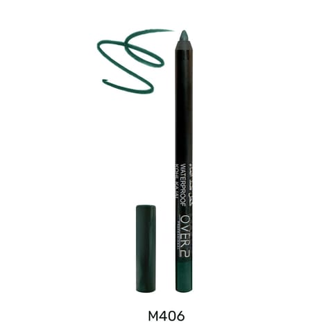 ميك أوفر 22 قلم كحل كاجال مقاوم للماء - M406 دارك جرين