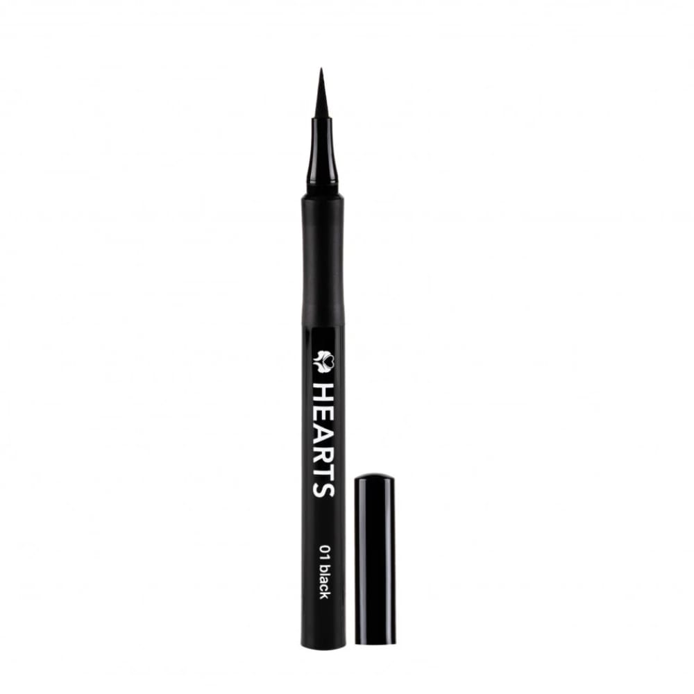 Hearts Liquid Eyeliner Black 01