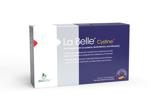 La Belle Cystine 60 Capsules