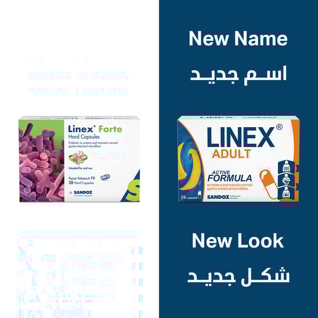 Linex Adult Probiotic 28 Hard Capsules