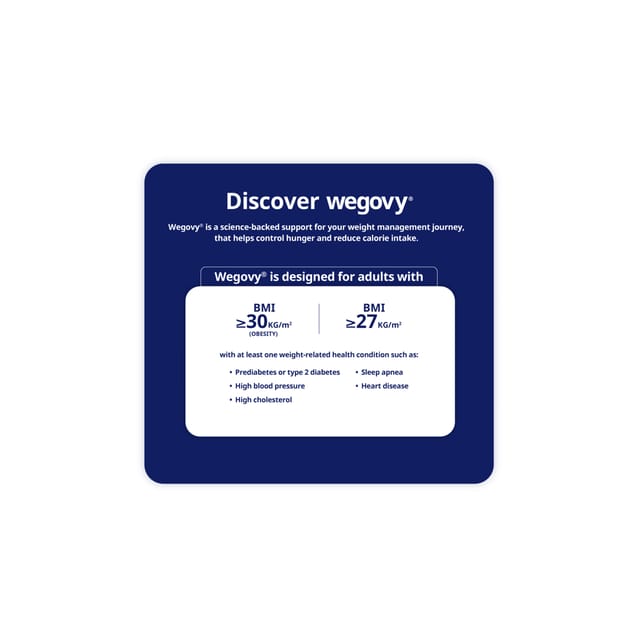 Wegovy Semaglutide 0.5Mg Pen 4 Doses