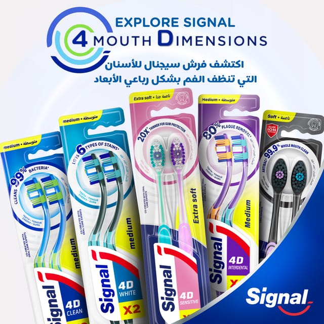 Signal Tb 4D Sensitive Extra Soft  2Pcs