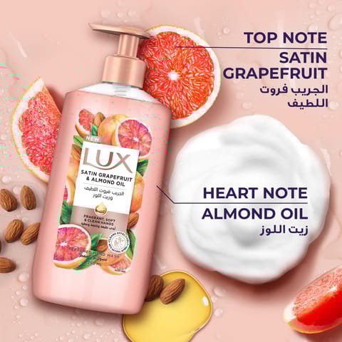 Lux Hw Satin Grapefrut &Almond Oil 250Ml