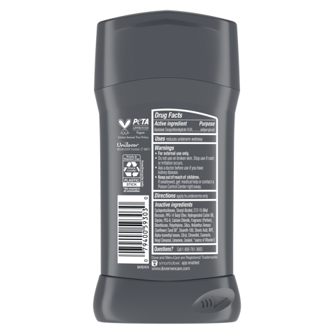 Dove M+C  Stain Defensece Deo Stk 76Gm