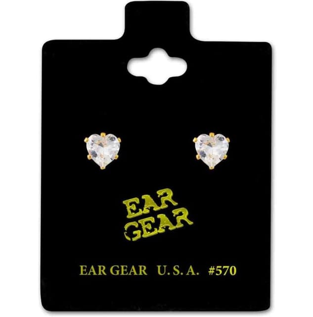 Gold Earring  5*5mm Model 570