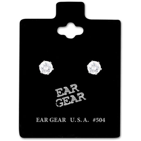 Sliver Earring  4mm Model 504