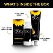 غارنييه أوليا، 6.15 بني فاتح ثلجي، صبغة دائمة للشعر مع ٦٠٪ زيت