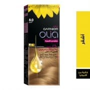 غارنييه أوليا، 8.0 أشقر، صبغة دائمة للشعر مع ٦٠٪ زيت