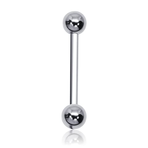 حلق بيرسينغ اللسان - موديل رقم T001 بار مستقيم
مقاس 
1.6x14x5mm
