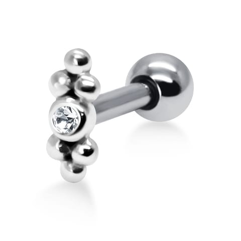 حلق بيرسينغ أذن - موديل رقم EH08 فصوص & احجار
مقاس 
1.2x6x3mm