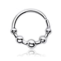 Ear Piercing ET01 Silver TragusSize 1.2x10x5mm