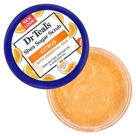 Dr Teal’S Shea Sugar Scrub Vitmin C 538G