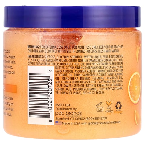 Dr Teal’S Shea Sugar Scrub Vitmin C 538G