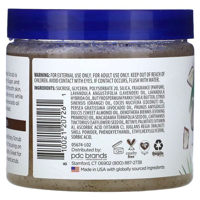 Dr.Teal'S Coconut Oil Sugar Scrub 538 G