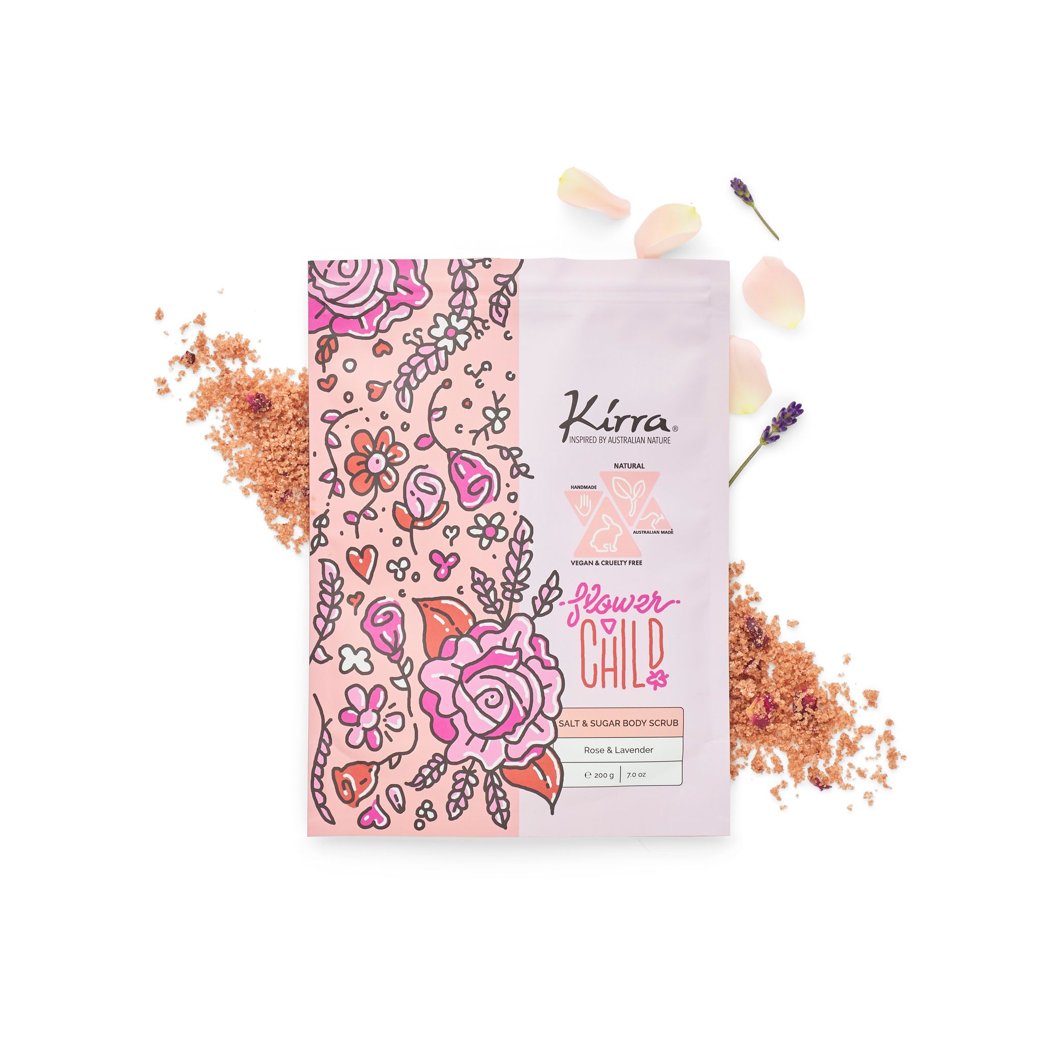 Kirra Flower Child – Salt & Sugar Body Scrub