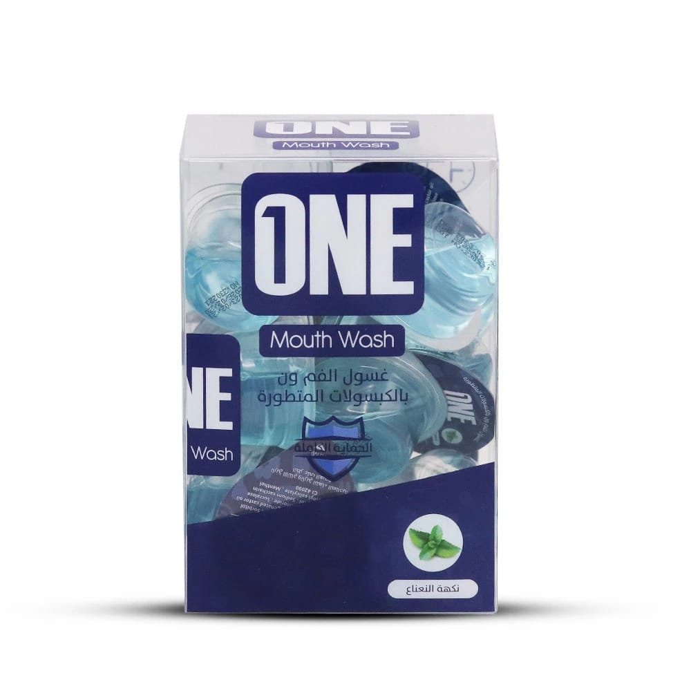 ONE MOUTH WASH MINT FLAVOR 20 CAP *15 ML