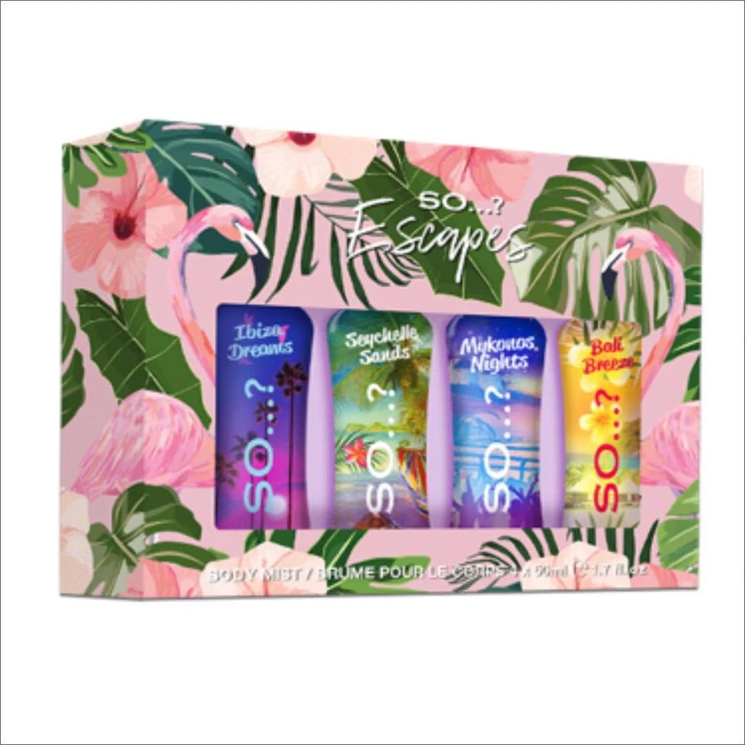 So…? Escapes Mini Mist Set 4 X 50Ml