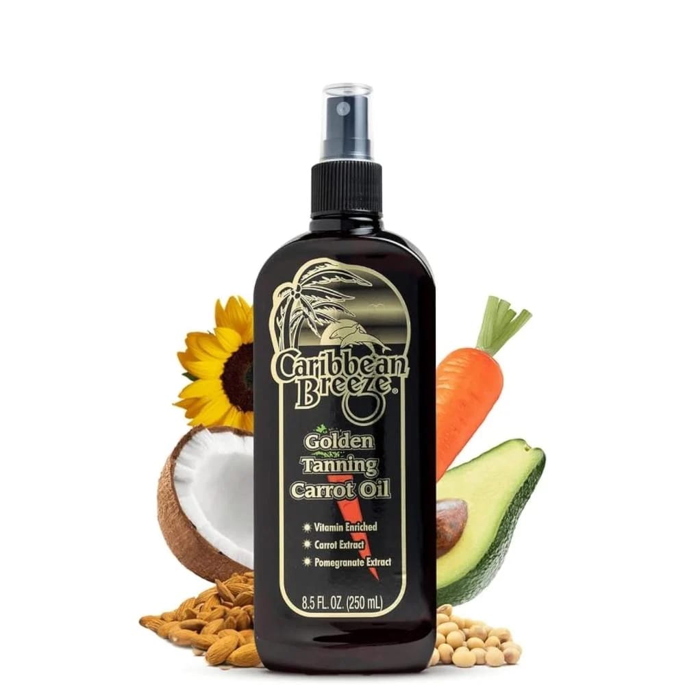 Caribbean Breeze Carrot Tanning Oil