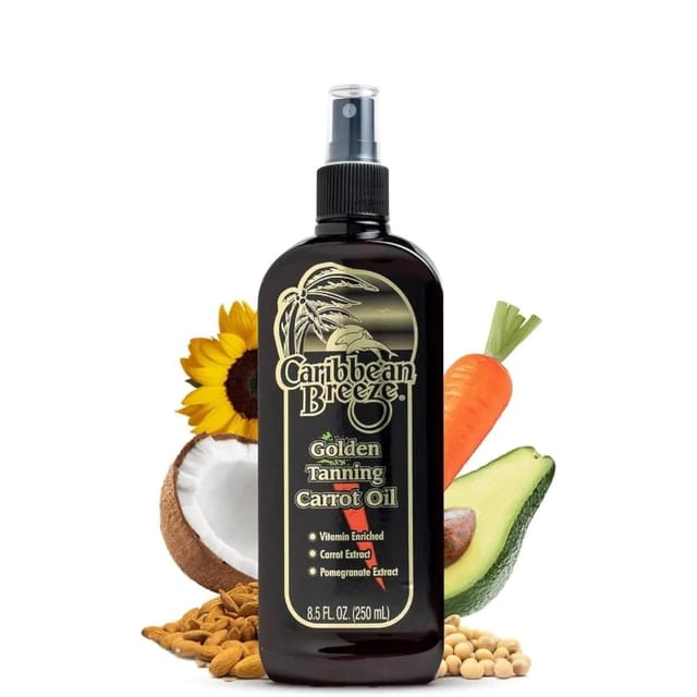 Caribbean Breeze Carrot Tanning Oil