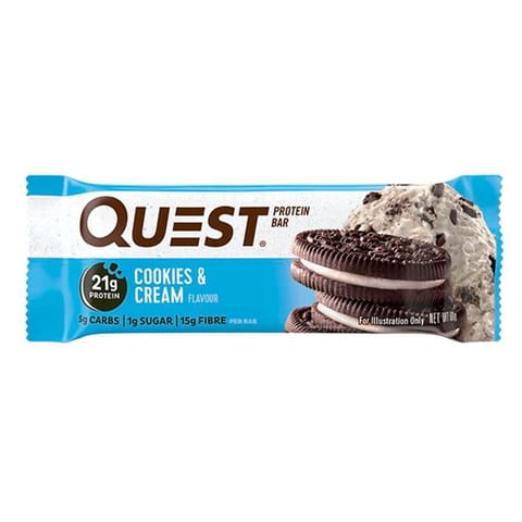 Quest Bar Protein Cookies Cream