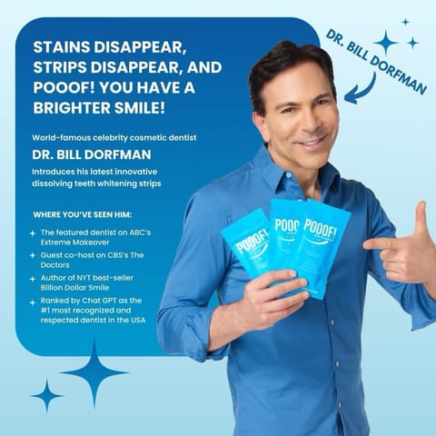 Poof! Teeth Whitening 20 Strip Pack