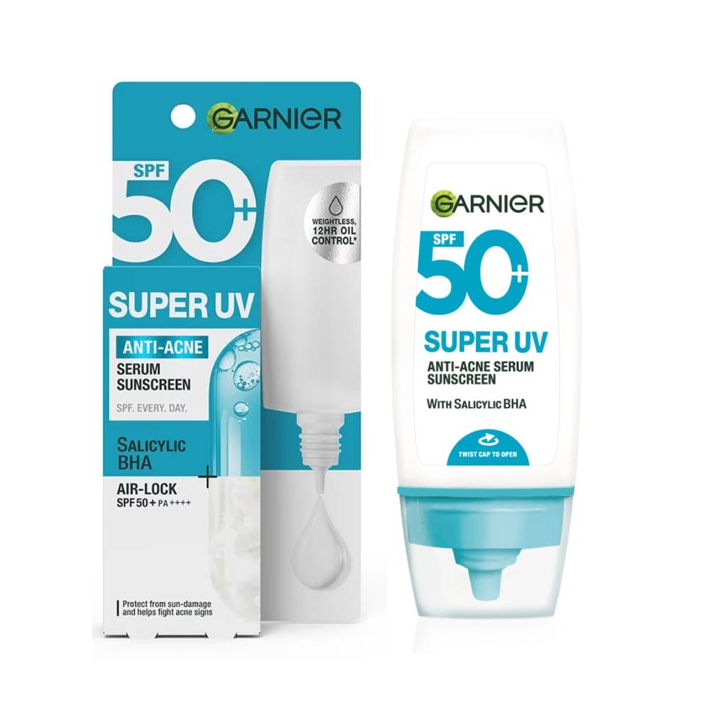 Garnier Super Uv Acne Serm Sunscren 30Ml