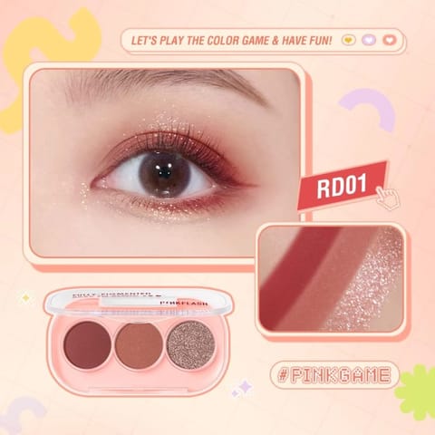 Pink Flash Eyeshadow Palette RD01