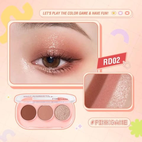 Pink Flash Eyeshadow Palette RD02