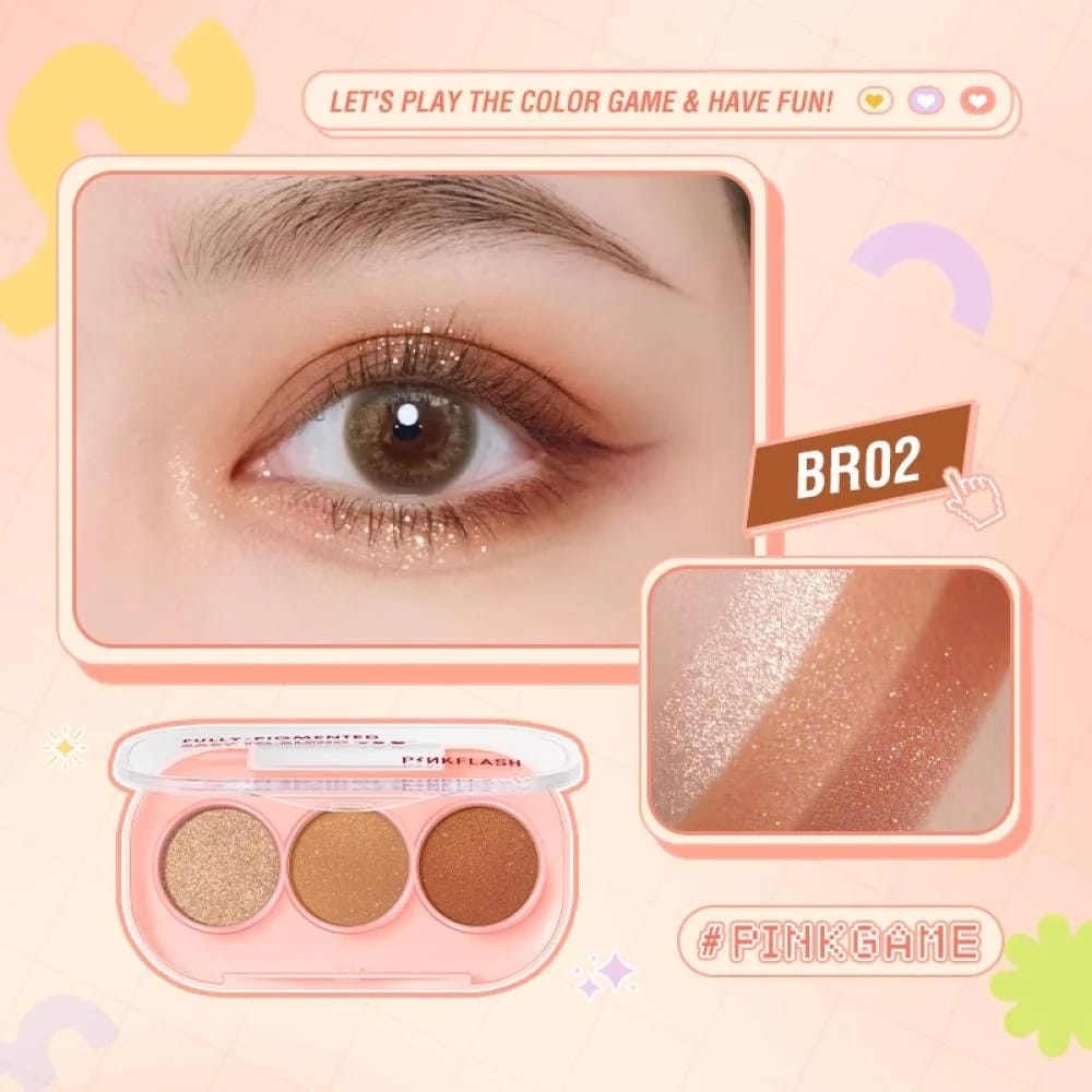 Pink Flash Eyeshadow Palette BR02