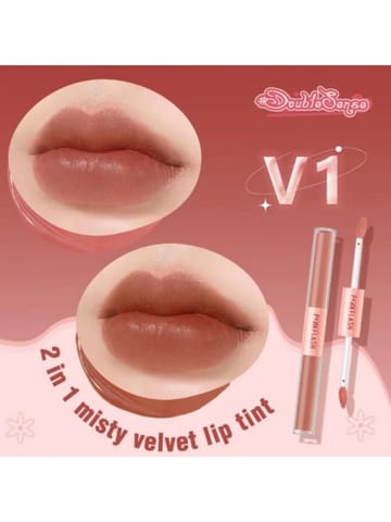 Pink Flash Long-Lasting Shiny Dual Lip Gloss V01
