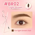 Pink Flash Eyebrow Pencil BR02 Light Brown