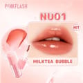 Pink Flash Lip Gloss NU01 Milktea Bubble