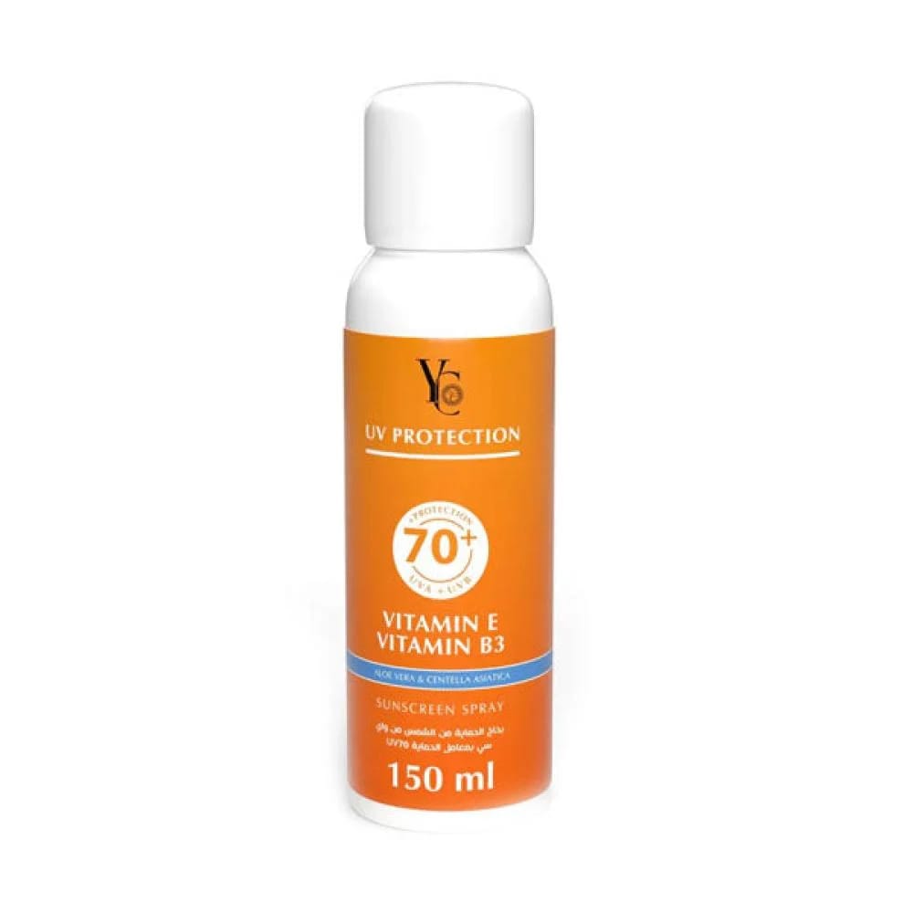 YC sunscreen spray UV 70+ 150 ml