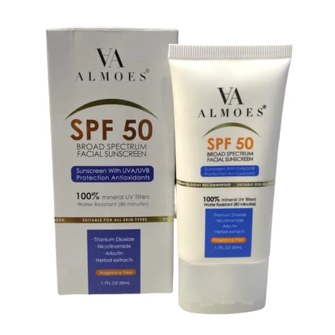 Almoes Sunscreen For All Skin Types 50Ml