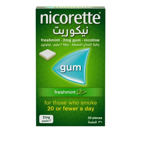 NICORETTE GUM FRSHMNT 2MG