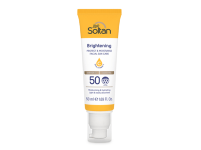 كريم سولتان للوجه SPF50 بفيتامين C 50 مل