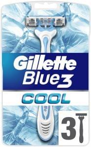 Glt Blue 3 Cool Disp Razor 3pc
