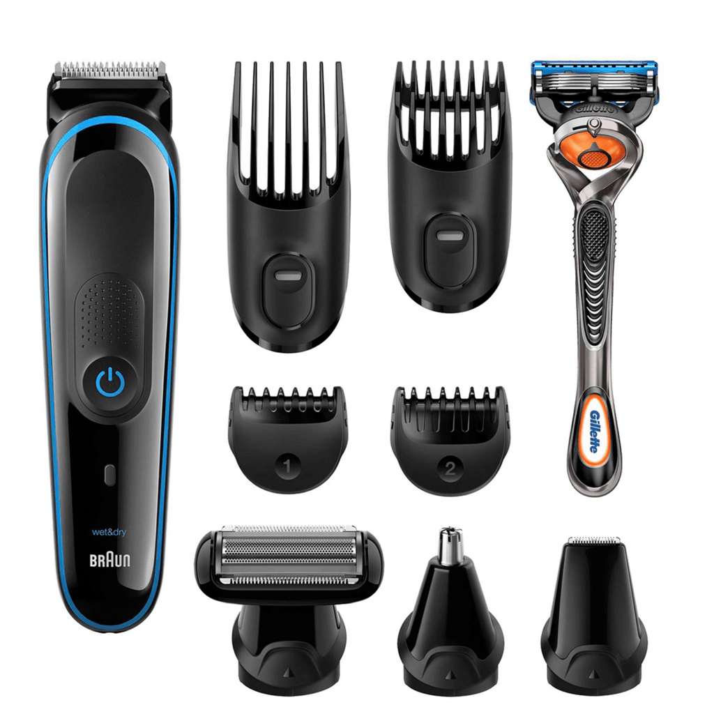 BRAUN MGK5080 BK/BLU +RZR WBOX