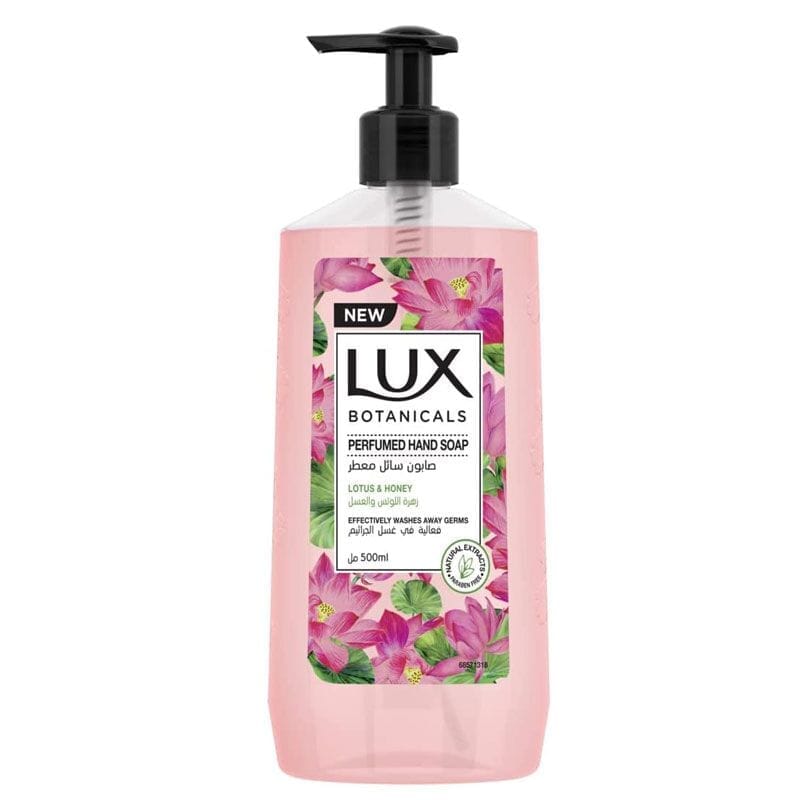LUX HW HONEY & LOTUS (VETIVER)500 ML